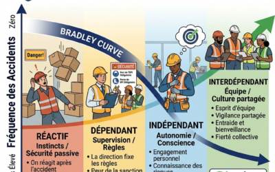 La Courbe de Bradley : comprendre les stades de maturité de la culture sécurité