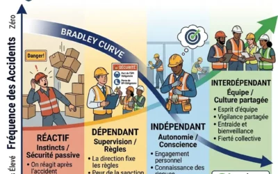 La Courbe de Bradley : comprendre les stades de maturité de la culture sécurité